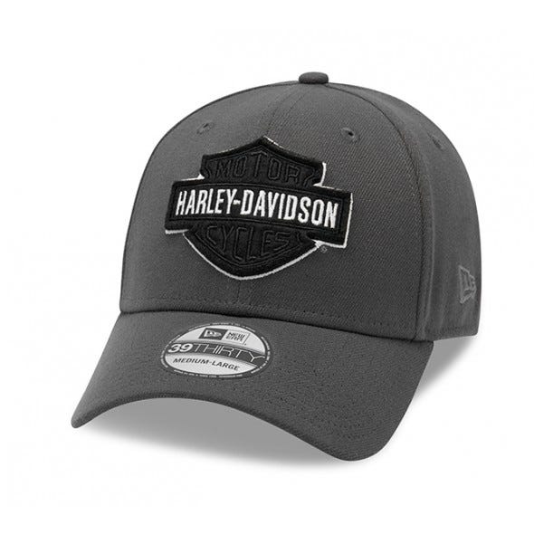 HARLEY-DAVIDSON MENS TONAL LOGO 39THIRTY CAP