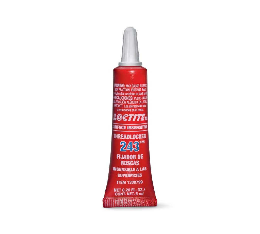 HARLEY-DAVIDSON LOCTITE 243 THREADLOCKER AND SEALANT- BLUE