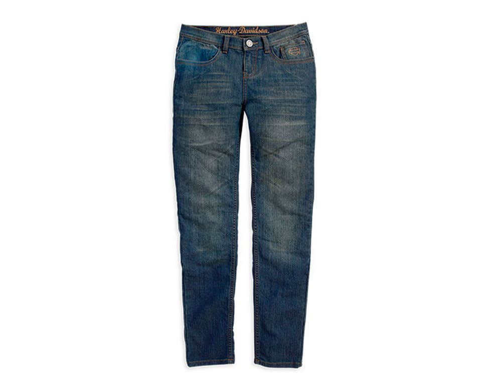 HARLEY-DAVIDSON WOMENS GENUINE PERFORMANCE RIDING JEAN