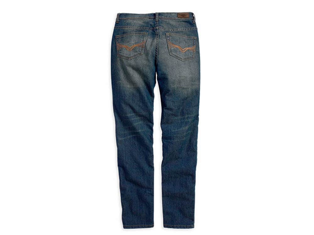 HARLEY-DAVIDSON WOMENS GENUINE PERFORMANCE RIDING JEAN