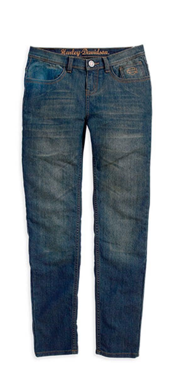 HARLEY-DAVIDSON WOMENS GENUINE PERFORMANCE RIDING JEAN