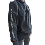 HARLEY-DAVIDSON MENS PRINTED ARM X HOODIE