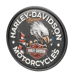 Harley-Davidson Patriotic Eagle Metal Sign