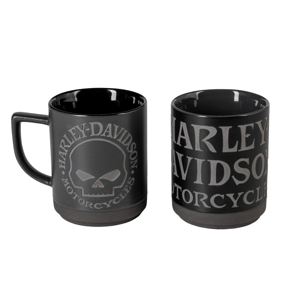 Harley-Davidson Willie G. Skull Mug Set