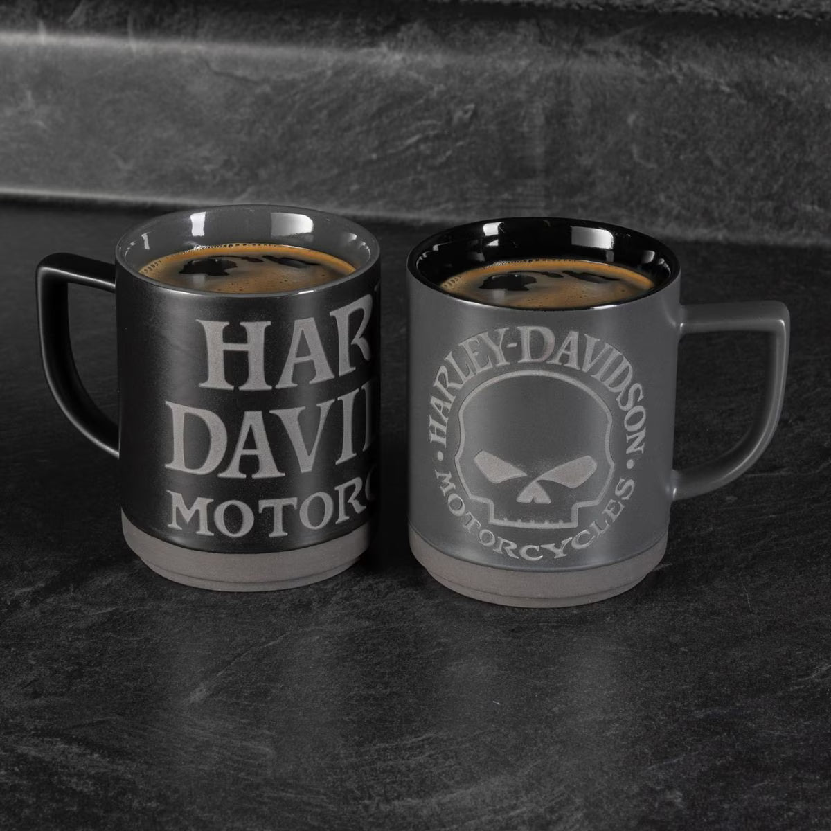 Harley-Davidson Willie G. Skull Mug Set