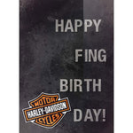 Harley-Davidson Happy F-Ing Birthday Card