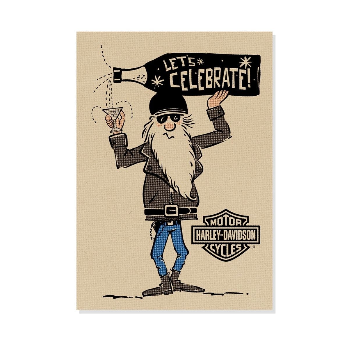 Harley-Davidson Let's Celebrate Card