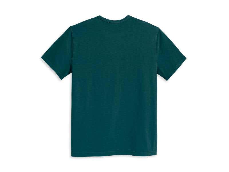 HARLEY-DAVIDSON MENS MENS WRENCH CREW TEE - DEEP TEAL