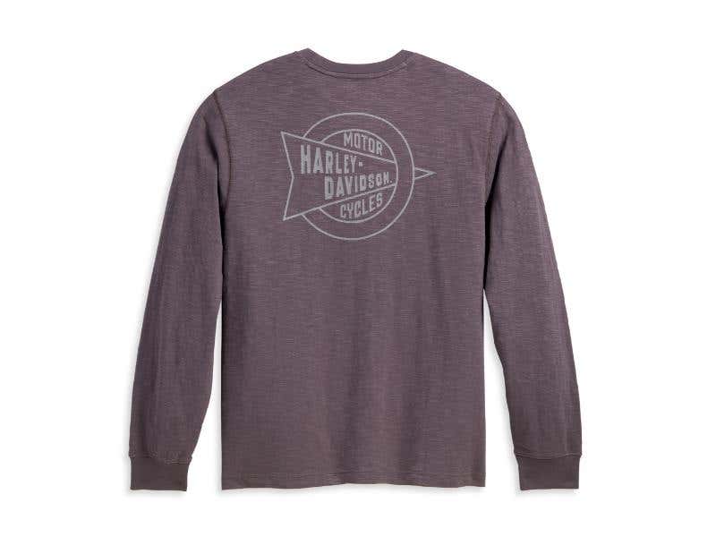 HARLEY-DAVIDSON MENS MENS HARLEY TEE - BLACKENED PEARL
