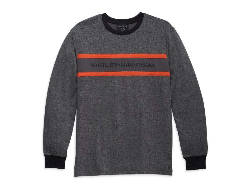 HARLEY-DAVIDSON MENS MENS HARLEY PERFORMANCE TEE - BLACK BEAUTY - SLIM FIT