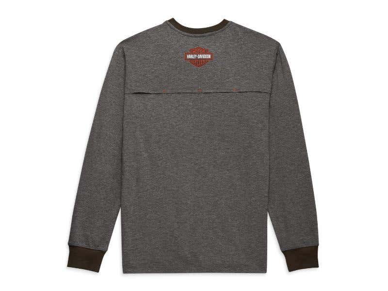 HARLEY-DAVIDSON MENS MENS HARLEY PERFORMANCE TEE - GRAPE LEAF