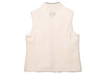 HARLEY-DAVIDSON WOMENS WOMENS SHIFT GEARS SHERPA VEST - CLOUD DANCER