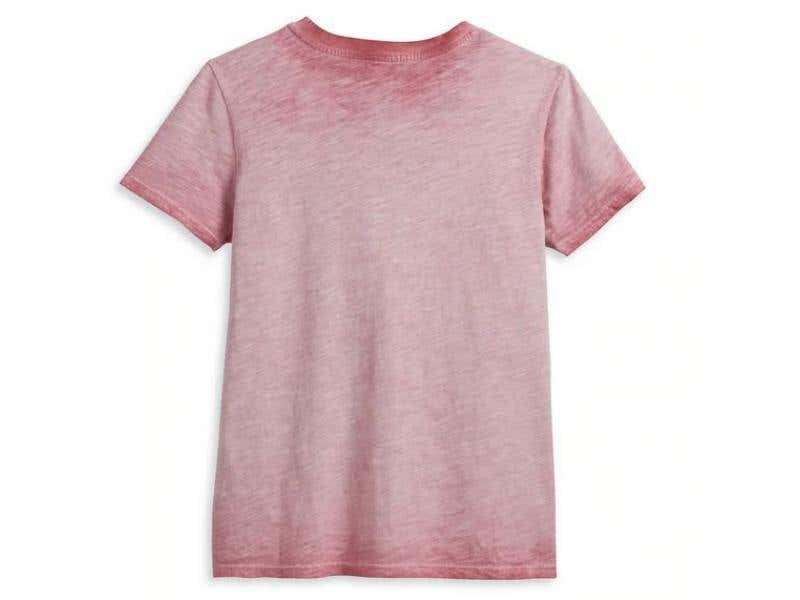 HARLEY-DAVIDSON WOMENS WOMENS TREAD SETTER TEE - PINK