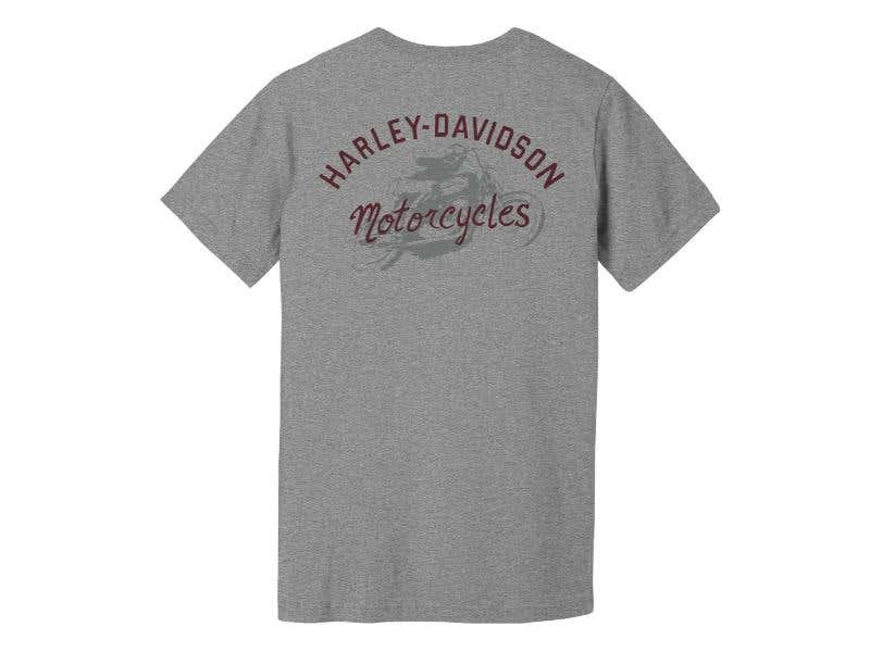 HARLEY-DAVIDSON MENS MENS WINGED TEE - SLIM FIT