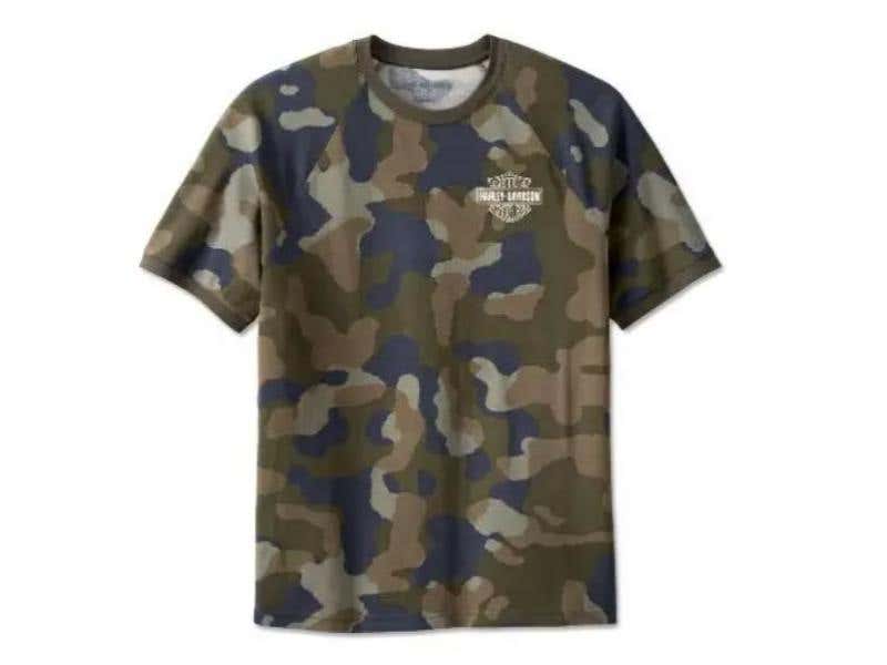 HARLEY-DAVIDSON MENS HARLEY-DAVIDSON MENS STREET SURPLUS TEE - SLIM FIT