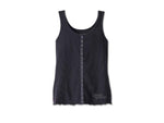 HARLEY-DAVIDSON WOMENS WOMENS HOMETOWN BAR & SHIELD FASHION TANK - BLACK BEAUTY