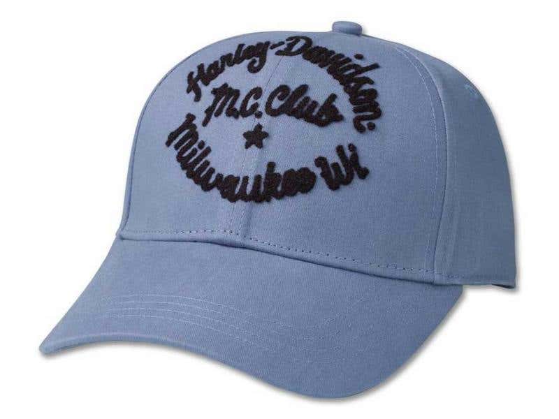 HARLEY-DAVIDSON WOMENS WOMENS CLUB CREW ADJUSTABLE BASEBALL CAP