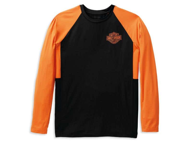 HARLEY-DAVIDSON MENS MENS PERFORMANCE BAR & SHIELD TEE