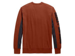 HARLEY-DAVIDSON MENS MENS COPPERBLOCK STRIPE LONG SLEEVE SHIRT