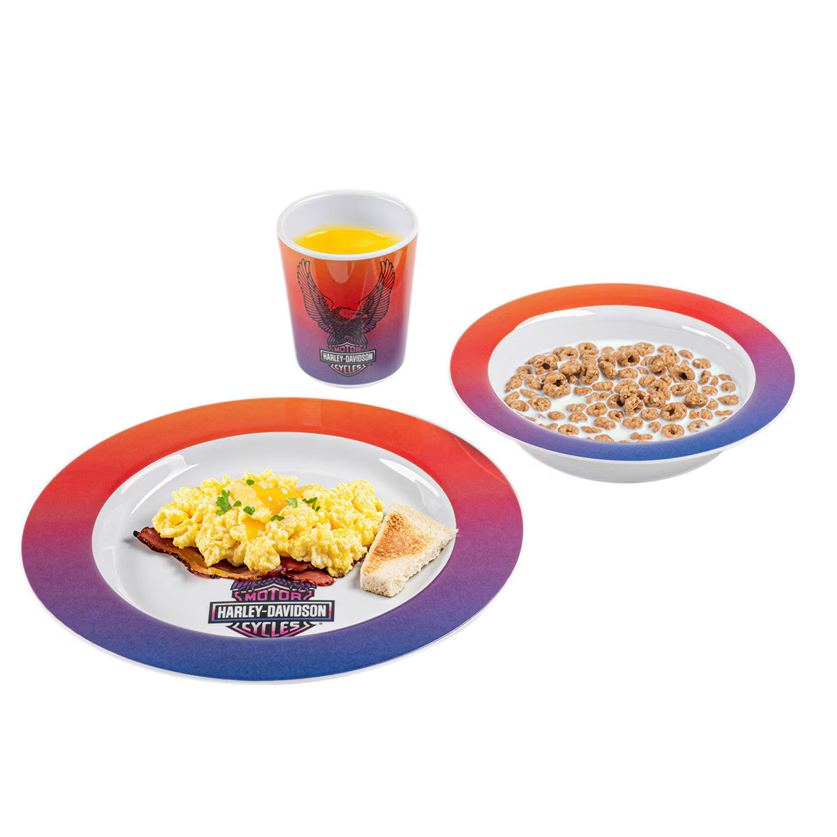 Harley-Davidson Kid's Cup & Plate Set