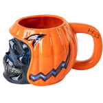 Harley-Davidson® Skull Mug – Pumpkin Helmet Edition