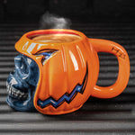 Harley-Davidson® Skull Mug – Pumpkin Helmet Edition