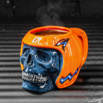 Harley-Davidson® Skull Mug – Pumpkin Helmet Edition