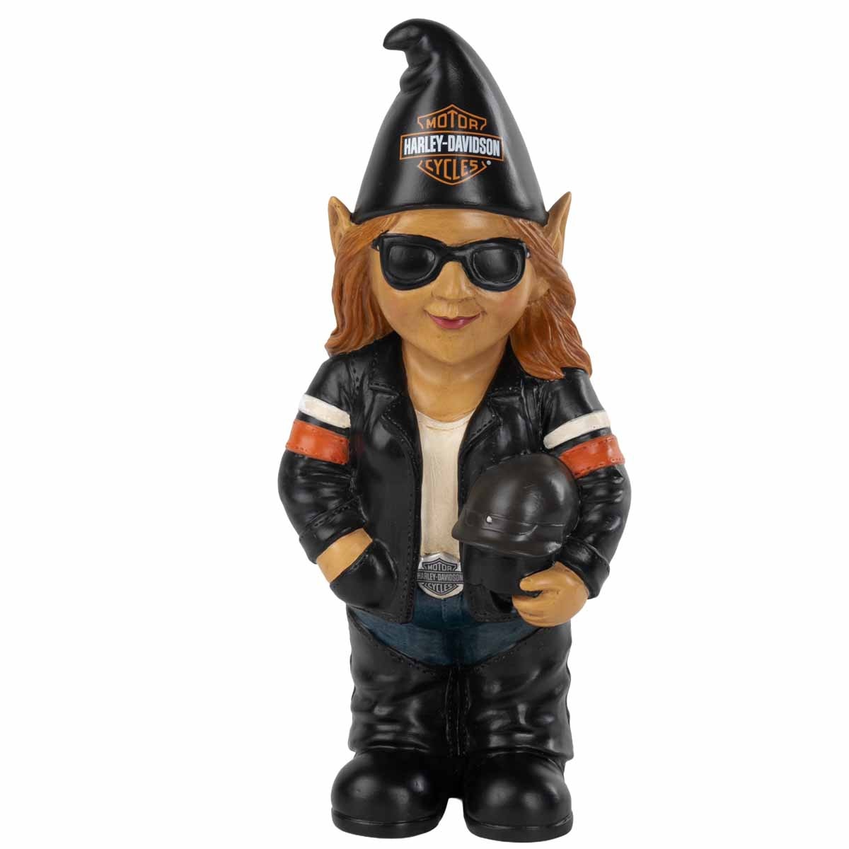Harley-Davidson Biker Gnome Sunny decorative Harley-Davidson biker gnome collectible