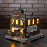 Harley-Davidson Haunted Light-Up Dealership Figurine