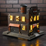 Harley-Davidson Haunted Light-Up Dealership Figurine