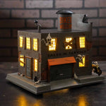 Harley-Davidson Haunted Light-Up Dealership Figurine