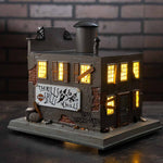 Harley-Davidson Haunted Light-Up Dealership Figurine