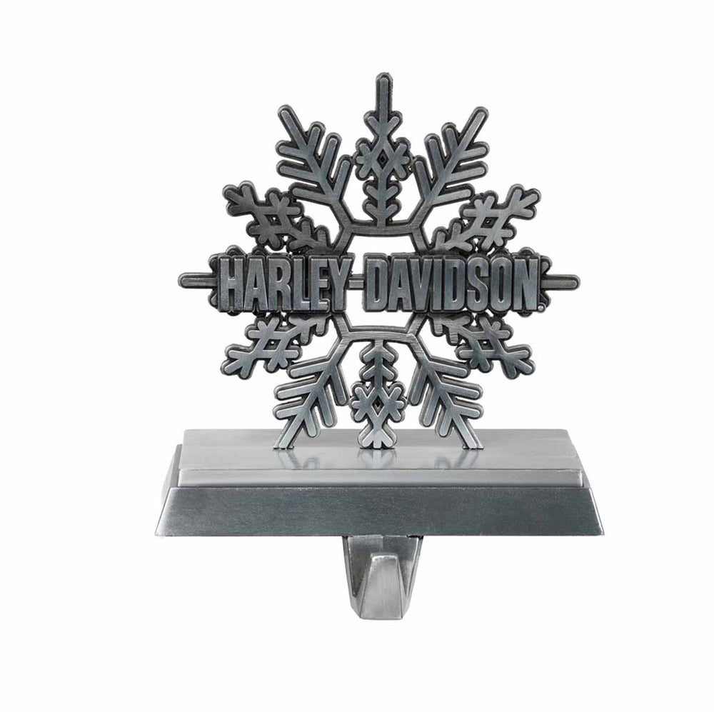 Harley-Davidson Snowflake Stocking Holder FBHDX-99406 Harley-Davidson Christmas collectable