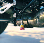 STEEL HORSE JEWELRY RED FLAMES ROAD BELL