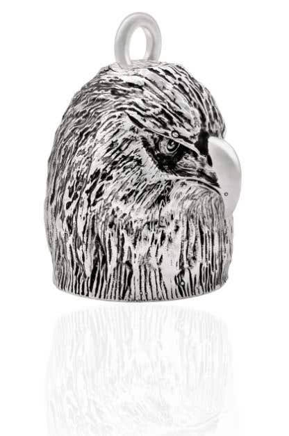 STEEL HORSE JEWELRY EAGLE HEAD ROAD BELL