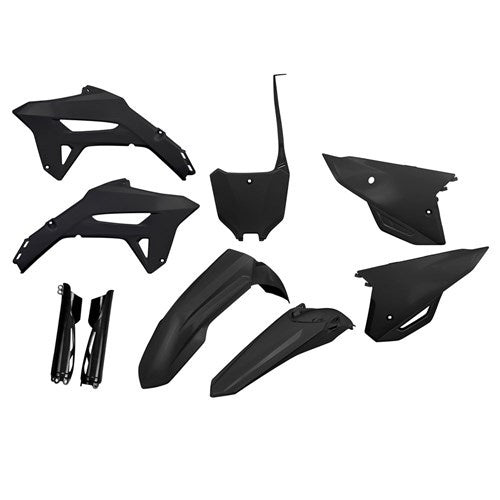 UFO HONDA FULL PLASTICS KIT CRF250R 22-23/450R 21-23 BLK (WAS HOKIT125E001)