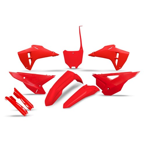 UFO HONDA FULL PLASTICS KIT RESTYLE CRF250R/RX 22-24 CRF450R/RX 21-24 (RED CR-CRF 00-25)