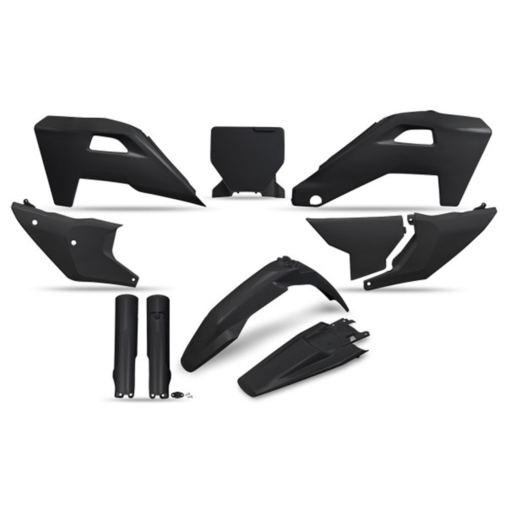 UFO HUSQVARNA FULL PLASTIC KIT TC125 25 BLK