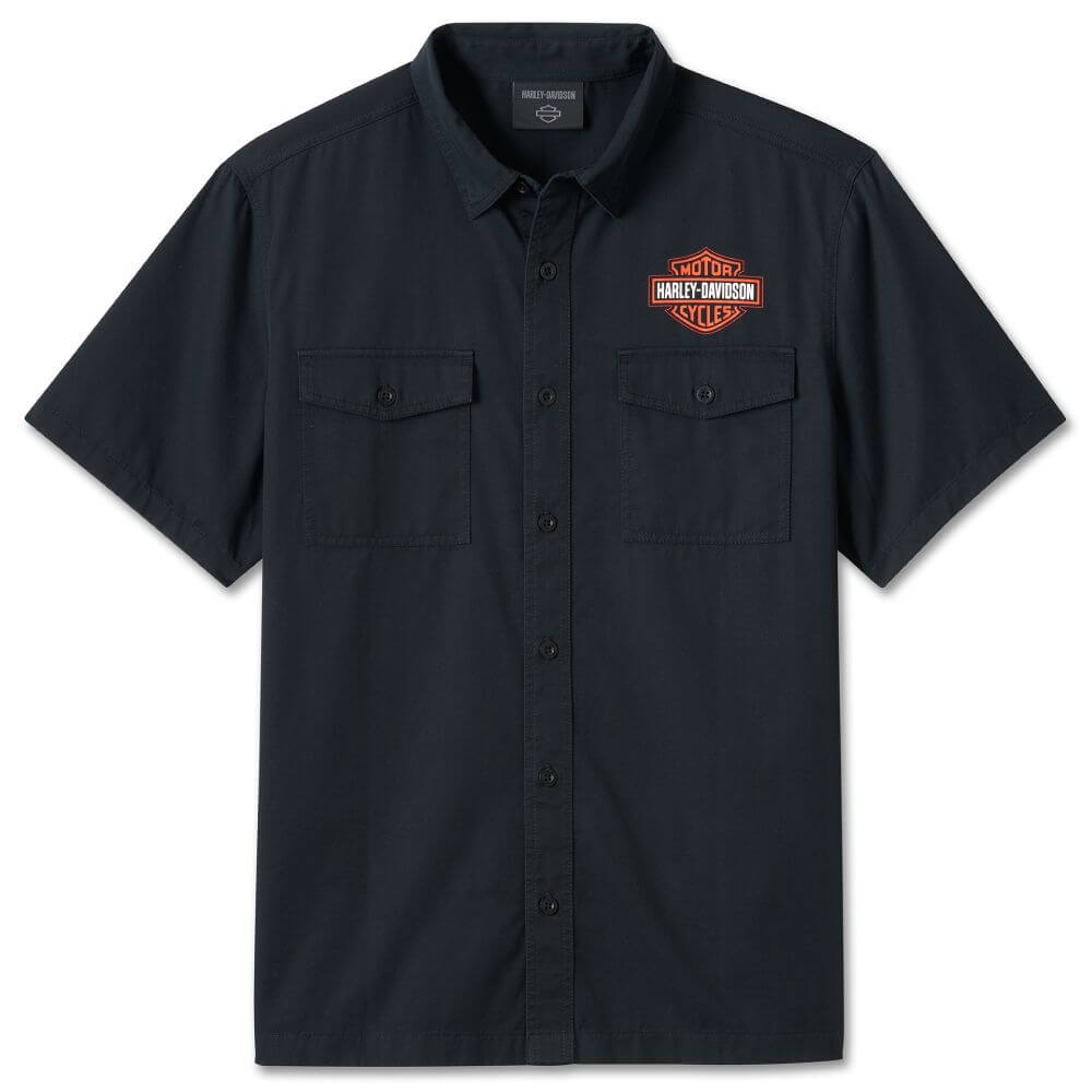 Harley-Davidson Men's Bar & Shield Shirt Black