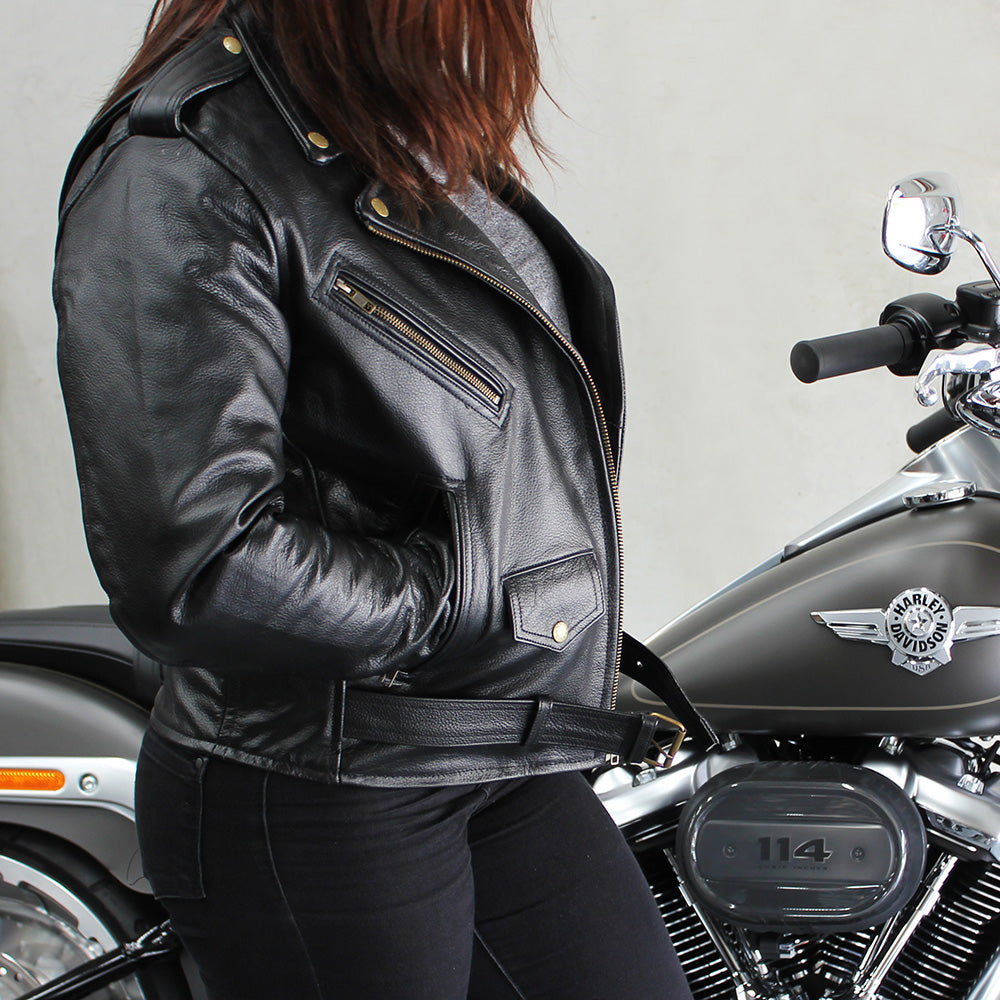 Johnny Reb Women's Savannah Leather Jacket - Black Leather - product image 2