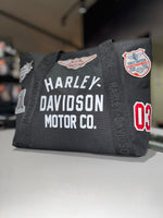 Harley-Davidson Vintage Patch Tote Bag