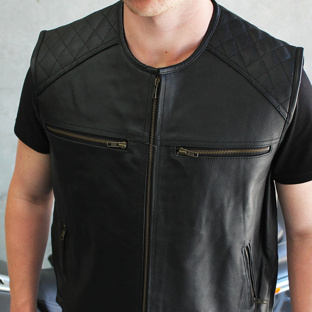 Johnny Reb Men's Savage River Leather Vest