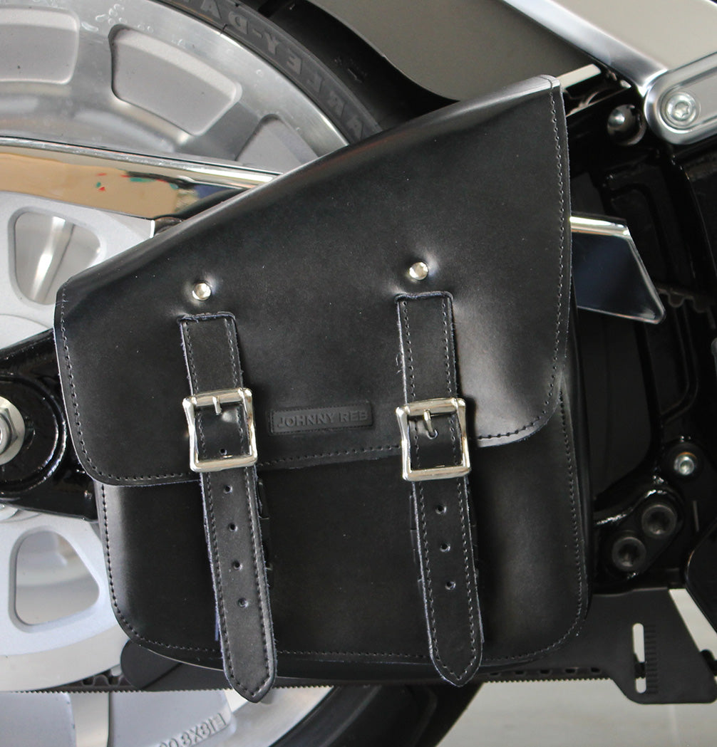 Johnny Reb Hellyer Gorge Solo Bag (B) - Black Leather - product image 2