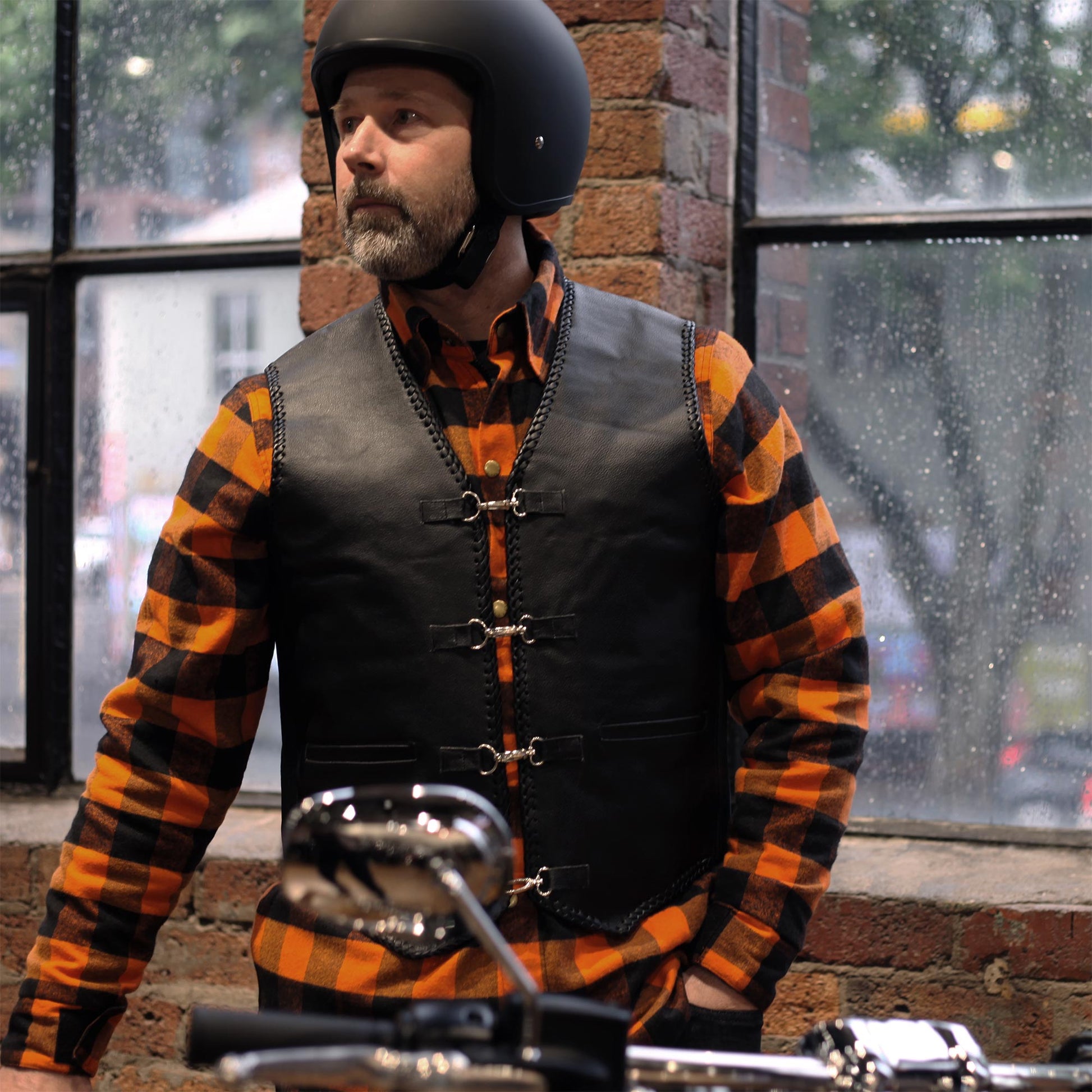 Johnny Reb Men's Murray Leather Vest