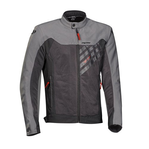IXON ORION JKT ANTH/GRY/RED (SM)