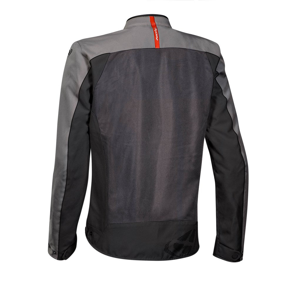 IXON ORION JKT ANTH/GRY/RED (SM)