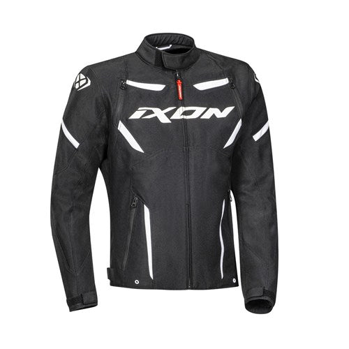IXON STRIKER JKT BLK/WHT (2XL)