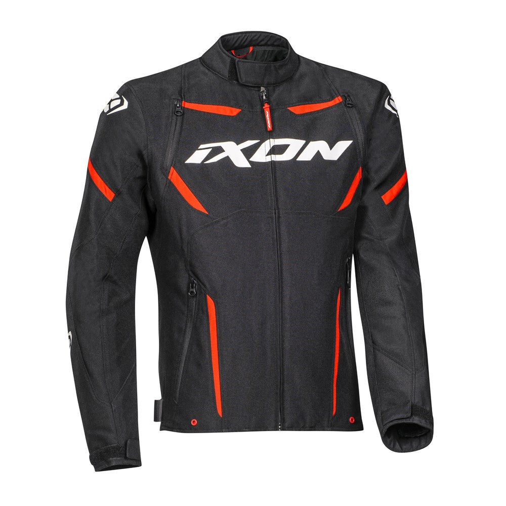 IXON STRIKER JKT BLK/WHT/RED (2XL) #