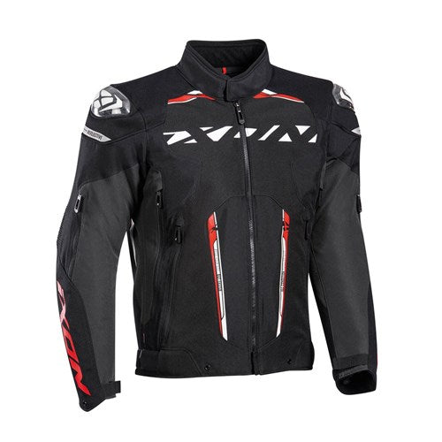 IXON BLASTER JKT BLK/WHT/RED (XL)