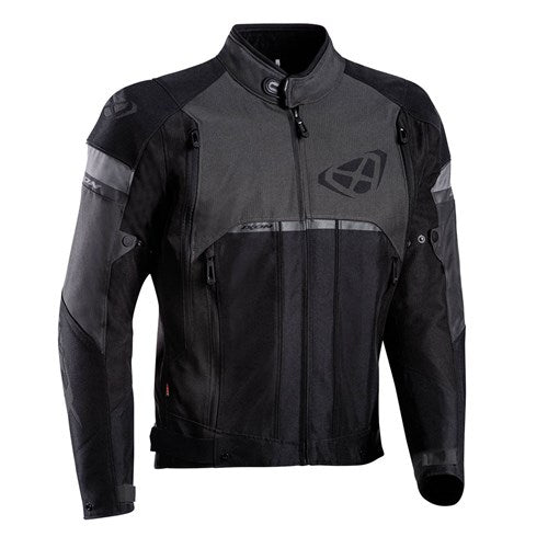 IXON ALL ROAD JKT BLK/GRY (LG)